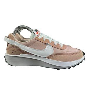 Nike Women's Waffle Debut Pink Oxford Rose White Shoes DH9523-600 Size 7